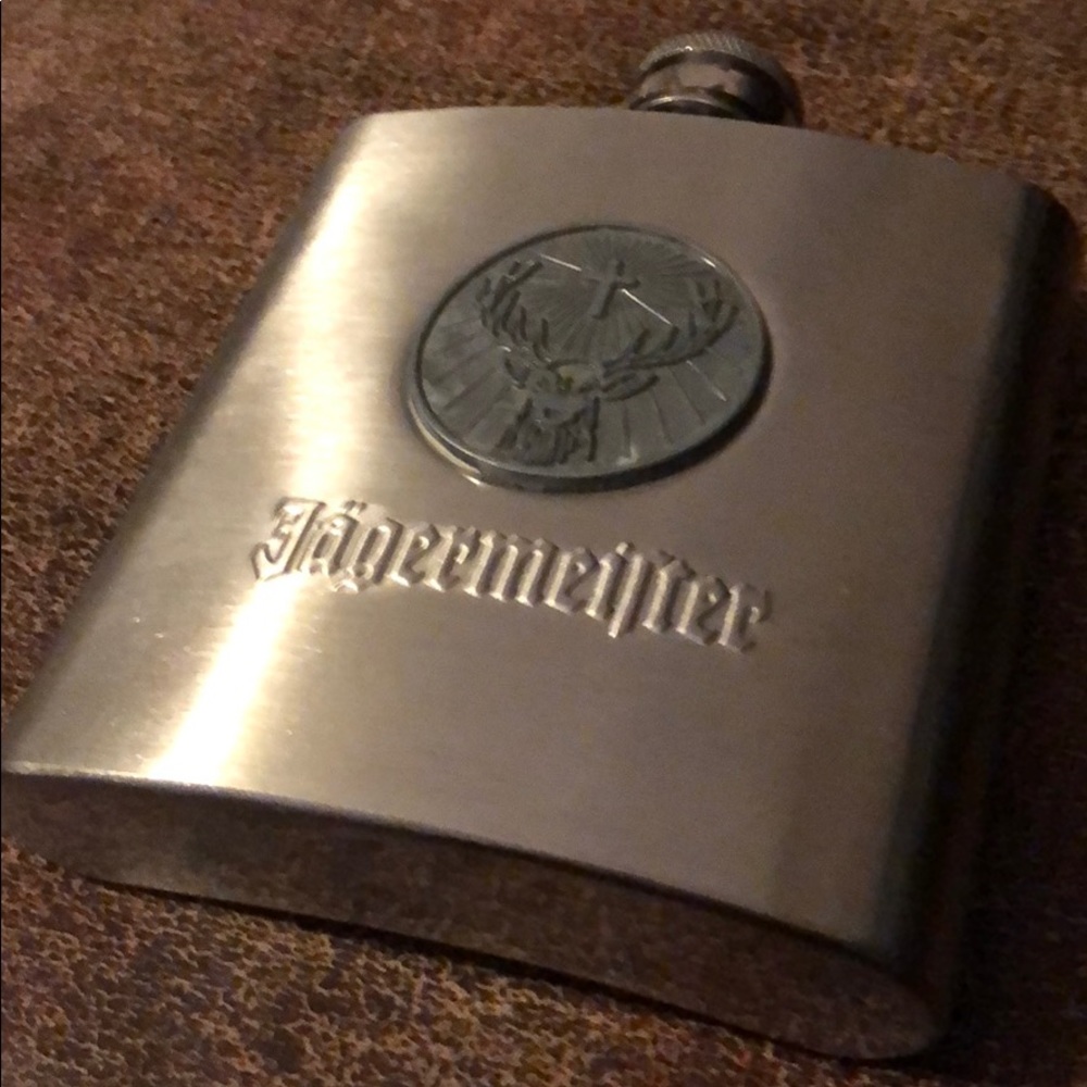 New Jagermeister Stainless Steel Jager bomb Flask